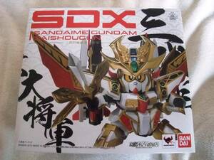 未使用新古品　魂ウェブ商店　SDX　ＳＤ戦国伝　風林火山編　三代目頑駄無大将軍　アクションフィギュア