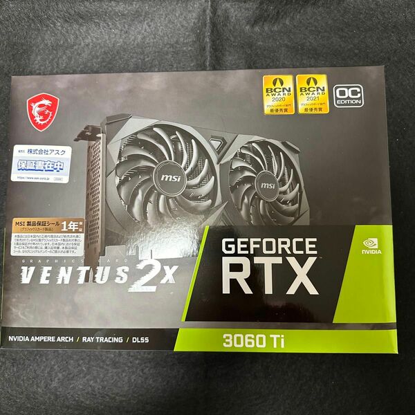 MSI RTX3060Ti VENTUS2X