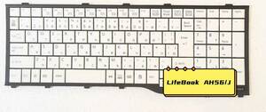  keyboard Japanese white Fujitsu FUJITSU LifeBook AH56/J A532 N532 AH45/K NH532 AH532