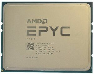 AMD EPYC 74F3 24C 3.2GHz 4GHz 256MB Socket SP3 2P 240W