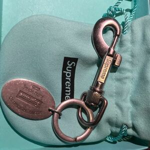 Supreme × Tiffany & Co. リターン トゥー ティファニー オーバルタグ キーリング シュプリーム Return to Tiffany Oval Tag Keyring 中古