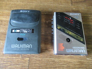 SONY WM-F202 ソニー カセットウォークマン RECORDING WALKMAN FM AM TV ラジオ WM-WX808 2台 動作未確認 ジャンク品