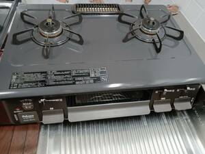 paroma* gas portable cooking stove * used *2023 year made * IC-S87BM-2R* city gas * gas-stove * gas range 
