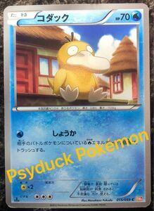 ポケモンカードゲーム/C/BW　拡張パック「コールドフレア」　015/059[C]：コダック　Psyduck