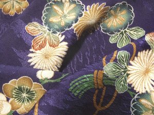 ：和古布材料；正絹紋縮緬,花束柄等の端布