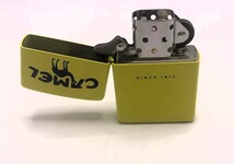 【激レア☆彡】ZIPPO　CAMEL　キャメルイエローマットラクダ　着火確認済み_画像2