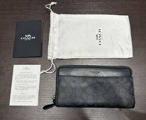 【お買い得☆彡】COACH コーチ 長財布 NEW YORK No.E2244 5015