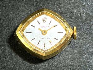 ROLEX　ロレックス　PRECISION　プレシジョン　K18　手巻き　レディース腕時計　稼働　本体