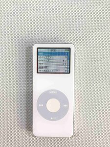 S5274○Apple アップル iPod nano アイポッドナノ 第1世代 A1137? 型番不明 MA005J 4GB リセット済【保証あり】240510