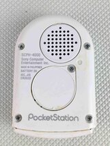 A10695◇SONY ソニー Pocket Station ポケットステーション SCPH-4000 ホワイト【通電OK】240510_画像5