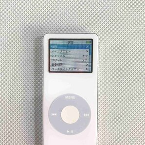 S5274○Apple アップル iPod nano アイポッドナノ 第1世代 A1137? 型番不明 MA005J 4GB リセット済【保証あり】240510の画像1