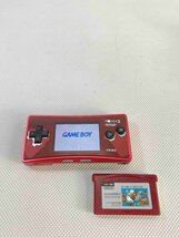 S5292○Nintendo 任天堂 ニンテンドー GAME BOY micro ゲームボーイミクロ MOTHER3 スーパーマリオマリオブラザーズ レア 希少 240514_画像1