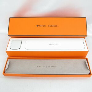 【中古品】Apple Watch HERMES Series6 44ｍｍ GPS+Cellular 44mm MJ493J/A シルバーステンレス+シンプルトゥール 838180144 0504