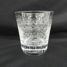 【美品】Baccarat バカラ パルメ ロックグラス タンブラー 1客 箱付 729100649 0506_画像2