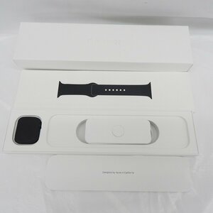 [ secondhand goods ]Apple Watch Apple watch Series 8 GPS model 41mm MNP53J/A midnight aluminium / sport band 11565622 0506