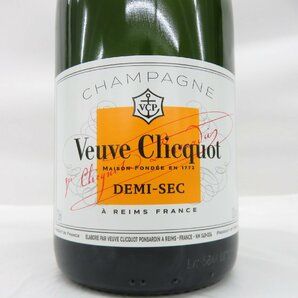 【未開栓】Veuve Clicquot ヴーヴ・クリコ ドゥミセック シャンパン 750ml 12％ 11568752 0506の画像2