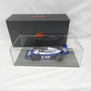 【美品】SPARK スパーク 1/18 ミニカー ティレル P34 ドイツ GP 1977 R・ピーターソン 18S572 箱付 11564758 0513の画像1