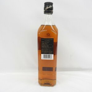 1円～【未開栓】Johnnie Walker ジョニーウォーカー 12年 ブラックラベル ウイスキー 700ml 40% 892101022 0507の画像4