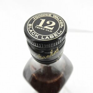 1円～【未開栓】Johnnie Walker ジョニーウォーカー 12年 ブラックラベル ウイスキー 700ml 40% 892101022 0507の画像7