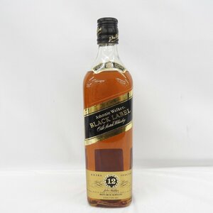 1円～【未開栓】Johnnie Walker ジョニーウォーカー ブラックラベル ウイスキー 700ml 40% 11567016 0507