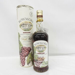 【未開栓】BOWMORE ボウモア クラレット ボルドーワインカスク アイラ シングルモルト ウイスキー 750ml 56% 箱付 11569197 0507