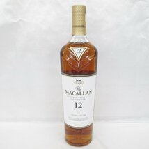 【未開栓】The MACALLAN ザ・マッカラン 12年 シェリーオーク ウイスキー 700ml 40% 11564903 0508_画像1