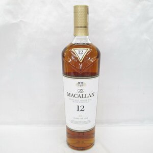 【未開栓】The MACALLAN ザ・マッカラン 12年 シェリーオーク ウイスキー 700ml 40% 11564903 0508