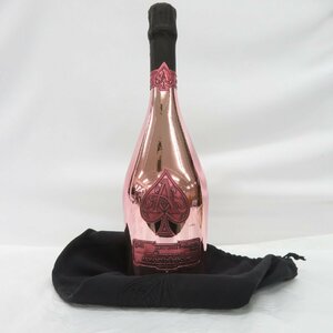 【未開栓】ARMAND DE BRIGNAC アルマン・ド・ブリニャック ブリュット ロゼ ピンク シャンパン 750ml 12.5% 布袋付 11575011 0511