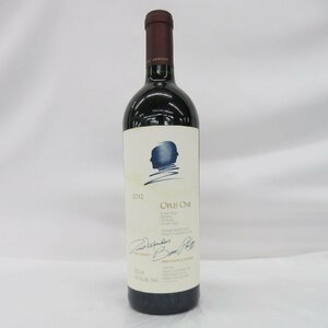 1円～【未開栓】OPUS ONE オーパスワン 2012 赤 ワイン 750ml 14.5% 11572779 0511