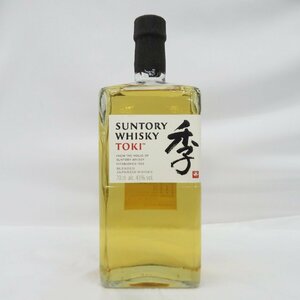 1円～【未開栓】SUNTORY サントリー 季 TOKI 海外向けラベル ウイスキー 700ml 43% 11571902 0511