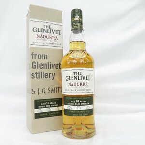 【未開栓】THE GLENLIVET ザ・グレンリベット 16年 ナデューラ ウイスキー 700ml 60.2% 箱付 11524423 0511