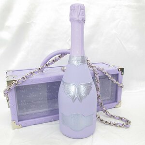 【未開栓】ANGEL エンジェル ドゥミセック リミテッド ハロウィン パープル レザータイプ シャンパン 750ml 12.5% ケース付 11559525 0511