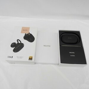 【中古品】NUARL ヌアール ワイヤレスイヤホン NEXT1 EAR BUDS LDACエディション NEXT1L-BE ブラックエボニー 842127629 0512