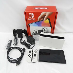 【中古品】任天堂 NINTENDO SWITCH ニンテンドースイッチ 有機ELモデル HEG-S-KAAAA(JPN) ホワイト 11572483 0512