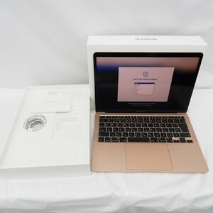 【中古品】Apple アップル ノートパソコン MacBook Air Retina 2020 13.3 MGNE3J/A ゴールド M1/8GB/SSD512GB 11573129 0512