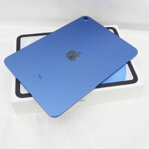 【美品】Apple アップル タブレット iPad 10.9インチ 第10世代 Wi-Fi 64GB 2022年秋モデル MPQ13J/A ブルー 11573281 0512の画像2