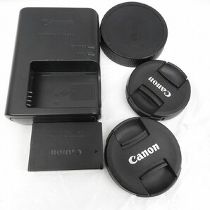 【中古品】Canon キャノン ミラーレス一眼レフカメラ EOS Kiss M ダブルズームキット(15-45/55-200) ブラック 11572124 0512の画像9