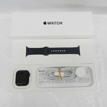 【美品】Apple Watch アップルウォッチ SE 第2世代 GPSモデル 40mm MR9X3J/A ミッドナイトアルミ+スポーツバンド S/M 907341690 0516_画像1