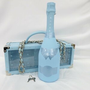 【未開栓】ANGEL エンジェル ドゥミセック ブルー レザータイプ シャンパン 750ml 12.5% ケース付 11568617 0514