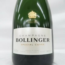 【未開栓】Bollinger ボランジェ スペシャル・キュヴェ シャンパン 750ml 12％ 11576396 0517_画像2