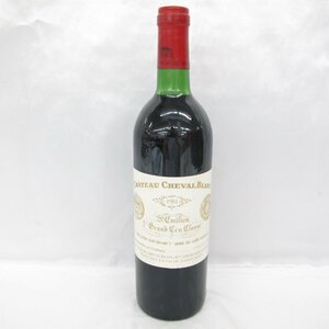 【未開栓】CHATEAU CHEVAL BLANC シャトー・シュヴァル・ブラン 1981 赤 ワイン 750ml 15%未満 11575336 0516