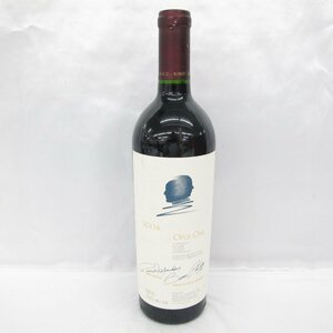 【未開栓】OPUS ONE オーパスワン 2004 赤 ワイン 750ml 14.5% 890111793 0516