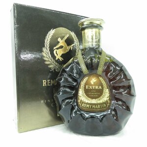 【未開栓】REMY MARTIN レミーマルタン エクストラ グリーンボトル ブランデー 700ml 40% 箱付 11578535 0516