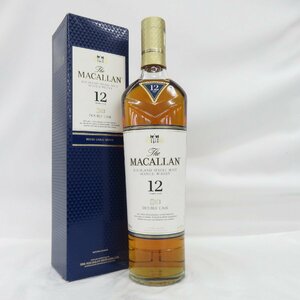 【未開栓】The MACALLAN ザ・マッカラン 12年 ダブルカスク ウイスキー 700ml 40% 箱付 11578757 0516