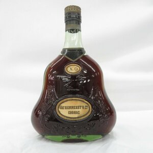 【未開栓】JAs.Hennessy ジャズヘネシー XO 金キャップ グリーンボトル ブランデー 700ml 40% 11579876 0516