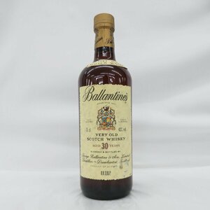 【未開栓】Ballantine's バランタイン 30年 ベリーオールド 金キャップ ウイスキー 750ml 43% 11579907 0517