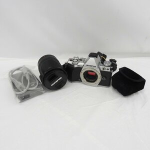 【中古品】OLYMPUS オリンパス ミラーレス一眼レフカメラ OM-D E-M5 MarkII 14-150ｍｍ II レンズキット シルバー 11579570 0517