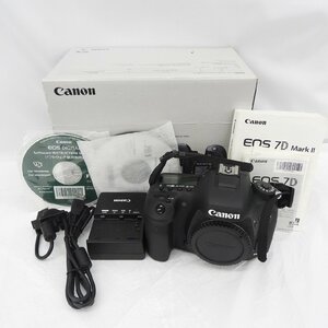 【美品】Canon キャノン ミラーレス一眼レフカメラ EOS 7D Mark II ボディ 11575897 0517