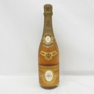 【未開栓】LOUIS ROEDERER ルイ・ロデレール クリスタル ブリュット 1989 シャンパン 750ml 12% 11567738 0517