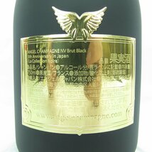 【未開栓】エンジェル ブリュット ブラック 5周年 アニバーサリー ファージップタイプ シャンパン 750ml 12.5% 箱/ケース付 11570946 0517_画像5